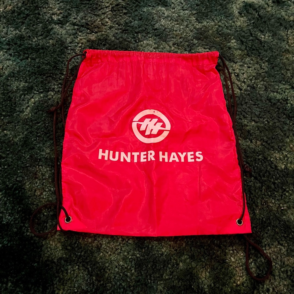 NEW Hunter Hayes Drawstring Bag